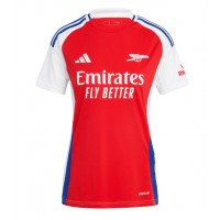 Camiseta Arsenal Ben White #4 Primera Equipación Replica 2024-25 para mujer mangas cortas